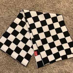 Vans Black and White Checkerboard Scarf